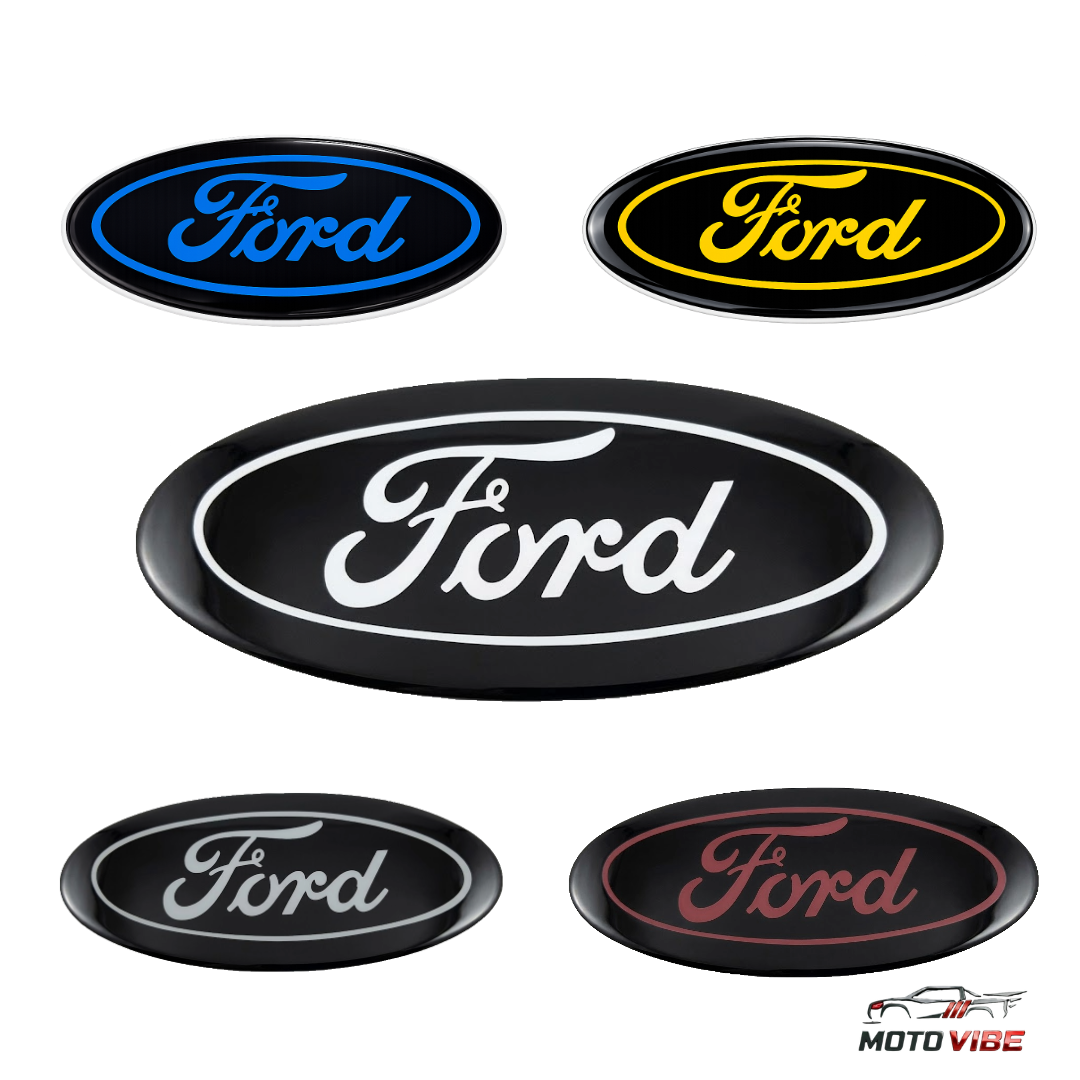 Ford Ranger 3D Badge Sticker Overlays - Next Gen (2022-2025) Raised Decals