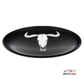 Ford Ranger 3D Skull Badge Sticker Decal - Next Gen (2022-2025) Overlay.