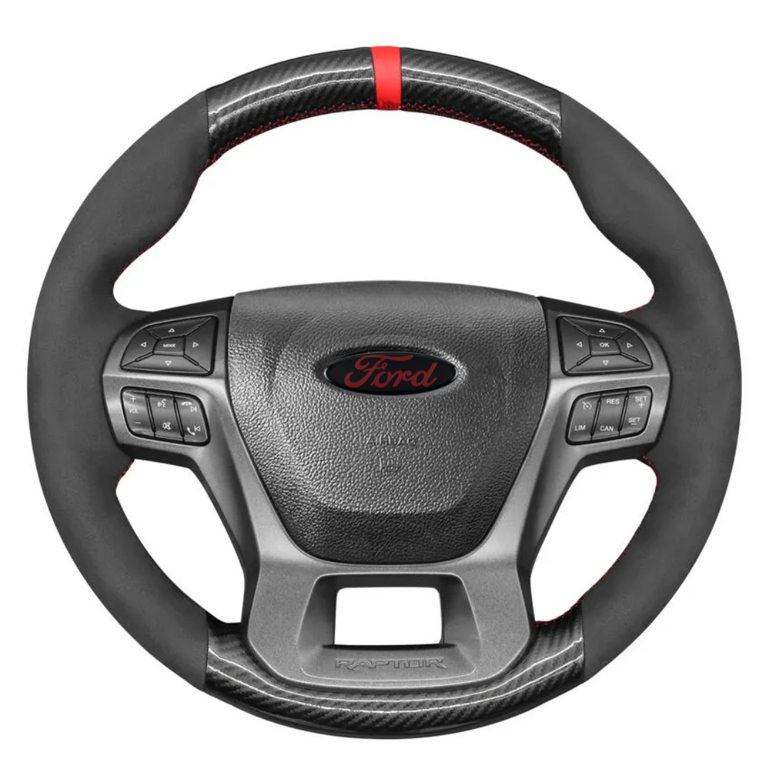 Ford Ranger Steering Wheel 3D Sticker Decal - Next Gen Interior Trim.