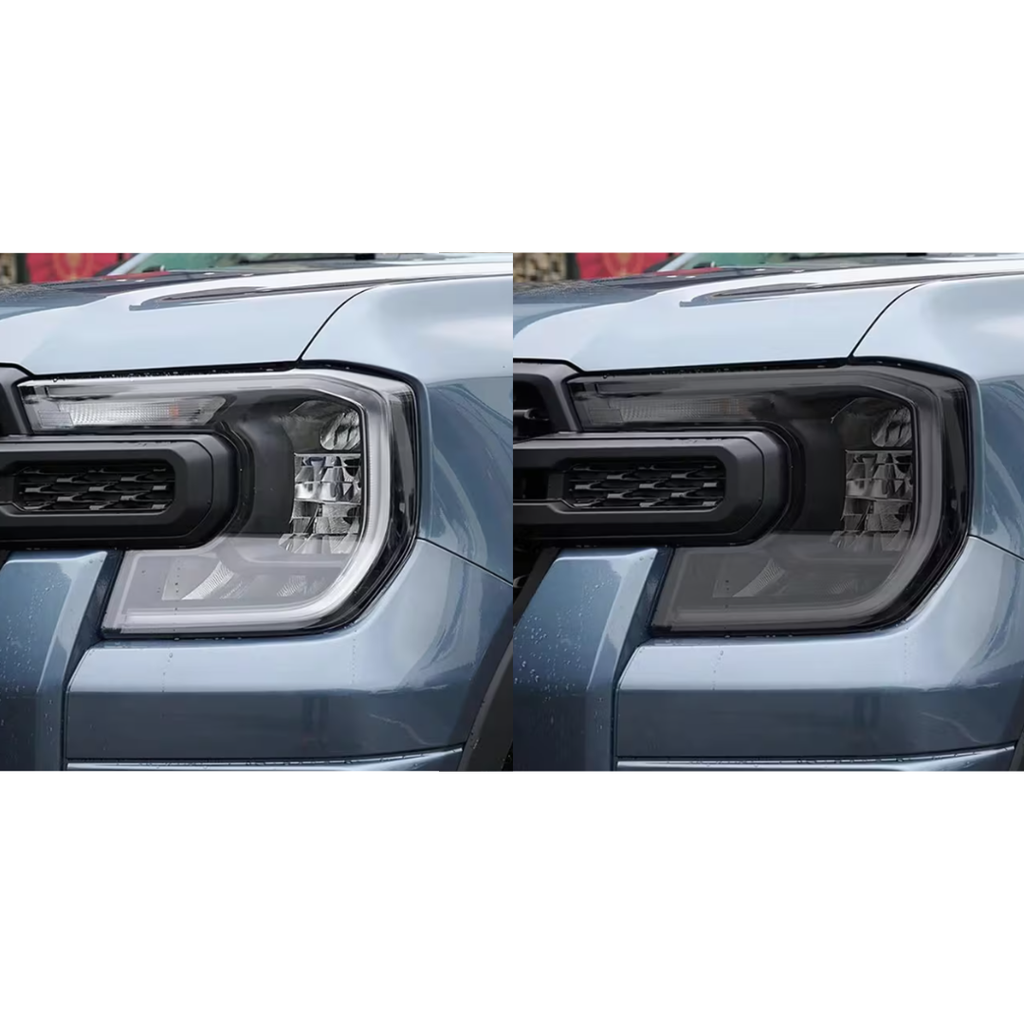 Next-Gen Ranger C- Headlight Tint Film | Light Smoke Front Cover
