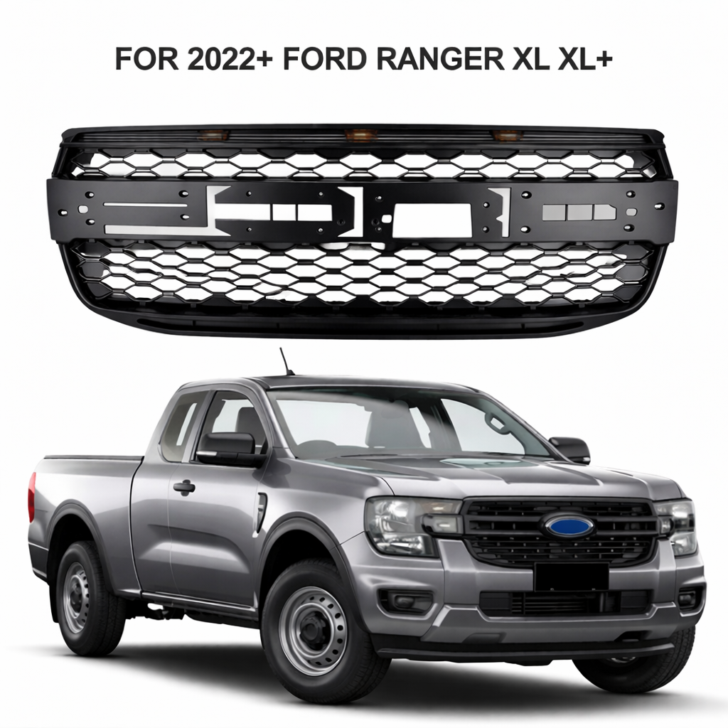 Ford Ranger Raptor Style Grill - Next Gen (2022-2026) XL- Matte Black