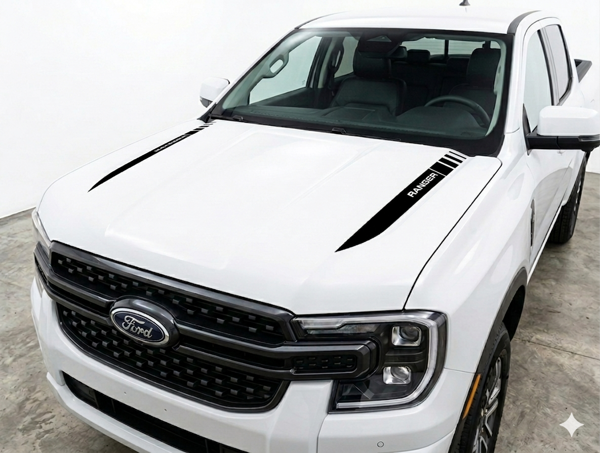 Next Gen Ranger Bonnet Stripe stickers (2022-2026) (Branded)