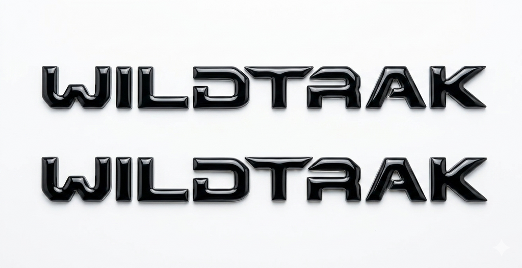 Next Gen Ford Ranger 3D Door sticker Decals (2022-2026) – WILDTRAK.