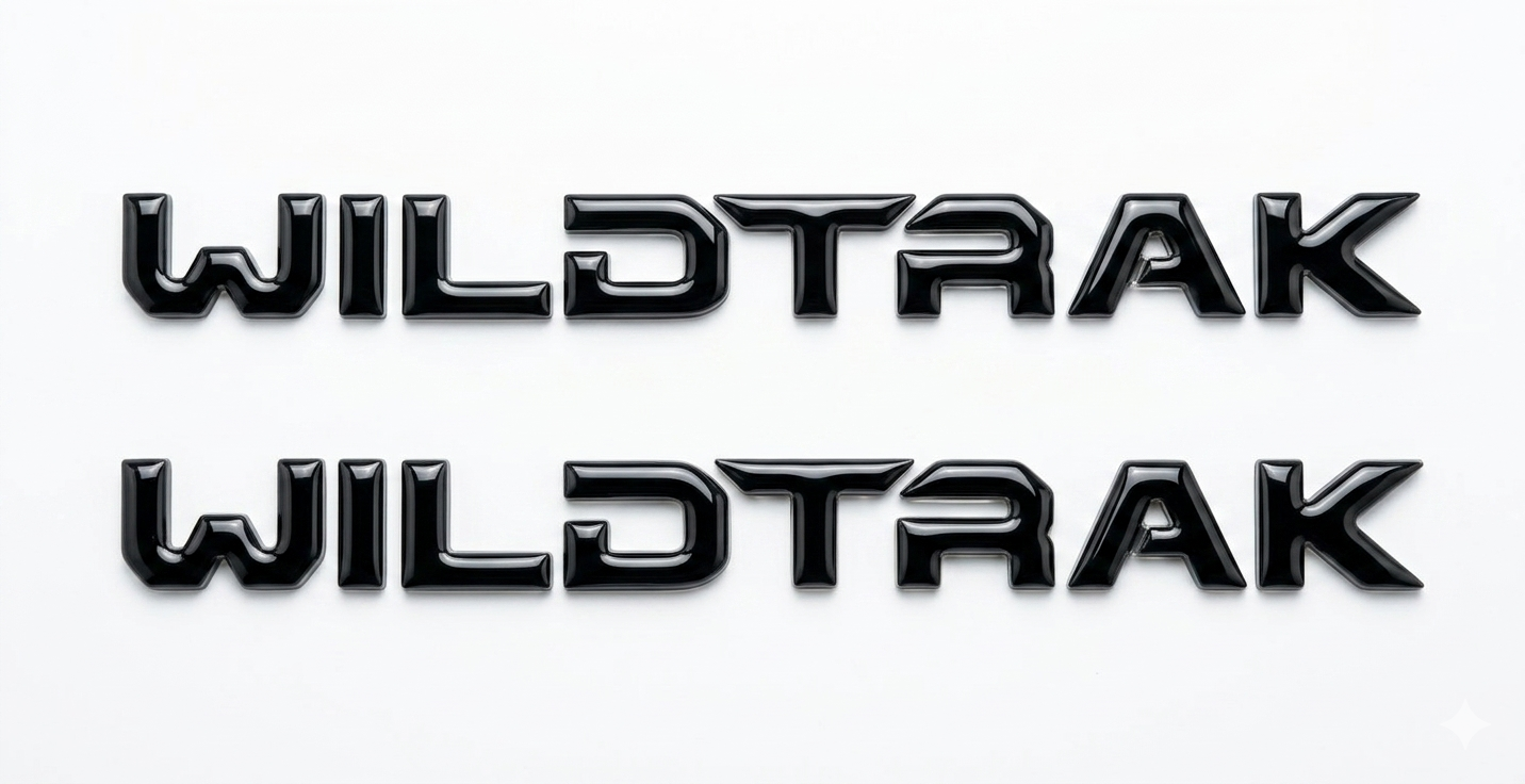 Next Gen Ford Ranger 3D Door sticker Decals (2022-2026) – WILDTRAK.