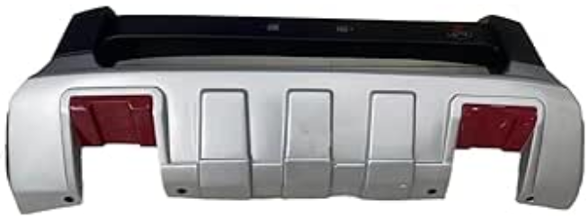 Ford Ranger Next-Gen T9 XL & XLT | Plastic bumper add on (2023-2025) – Matte Black