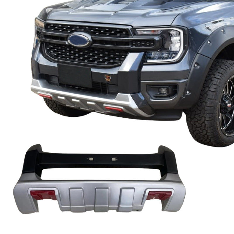 Ford Ranger Next-Gen T9 XL & XLT | Plastic bumper add on (2023-2025) – Matte Black