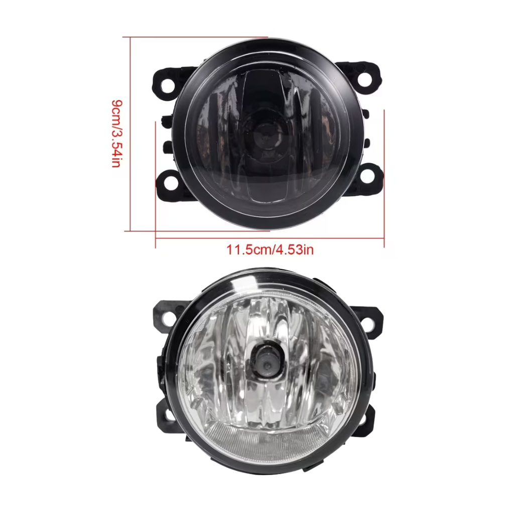 Ford Ranger Next-Gen XL Halogen Fog Light & Complete Wiring Harness Kit (2022-2026)