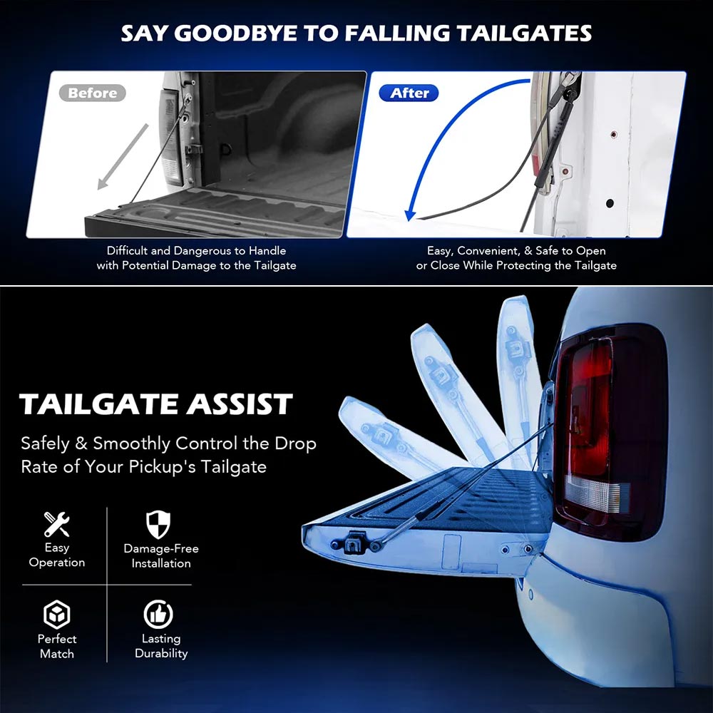 Ranger Easy-Down Tailgate damper kit