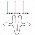 Next-Gen Ford Ranger Grille - Top LED Marker Lights (Amber or White)