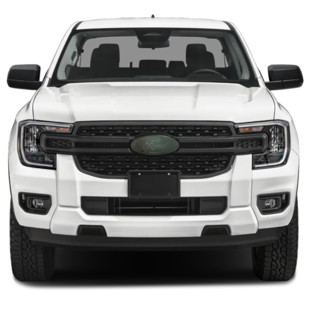 Ford Ranger Next-Gen Blackout Flat Vinyl Overlay Kit (Gloss & Matte).