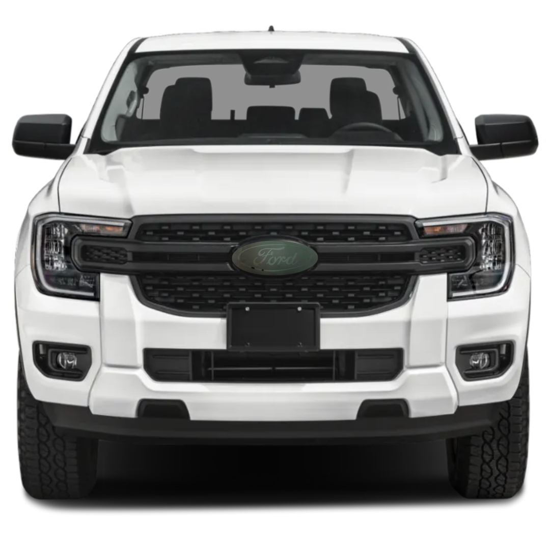 Ford Ranger Next-Gen Blackout Flat Vinyl Overlay Kit (Gloss & Matte).