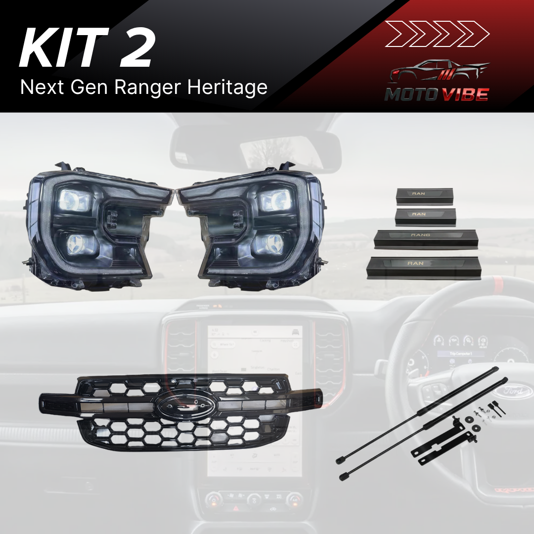 Kit 2 : Next-Gen Ranger Heritage C-Series Upgrade Styling Kit(XL,XLS Facelift)