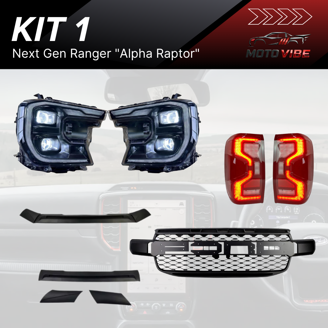 Kit 1 : Next-Gen Ranger XL to Raptor Upgrade Conversion Kit (XL,XLS Facelift)