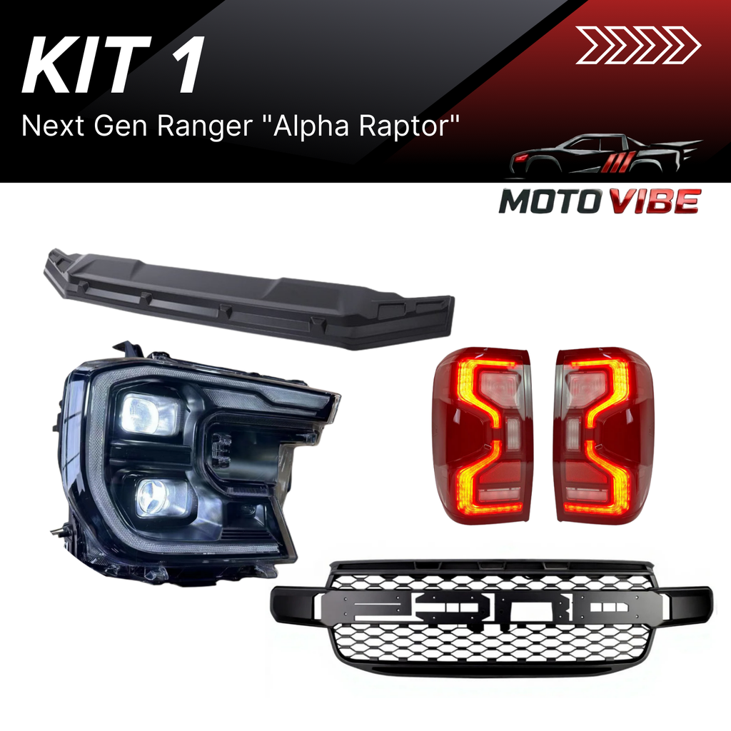 Kit 1 : Next Gen Ranger "Alpha Raptor" Kit (XL,XLS Facelift)
