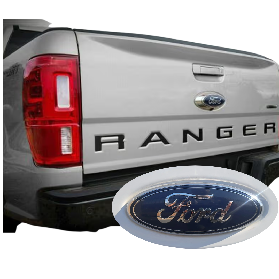 3D Badge Sticker Overlays | Raised Decal | Ford Ranger (2021-2022)