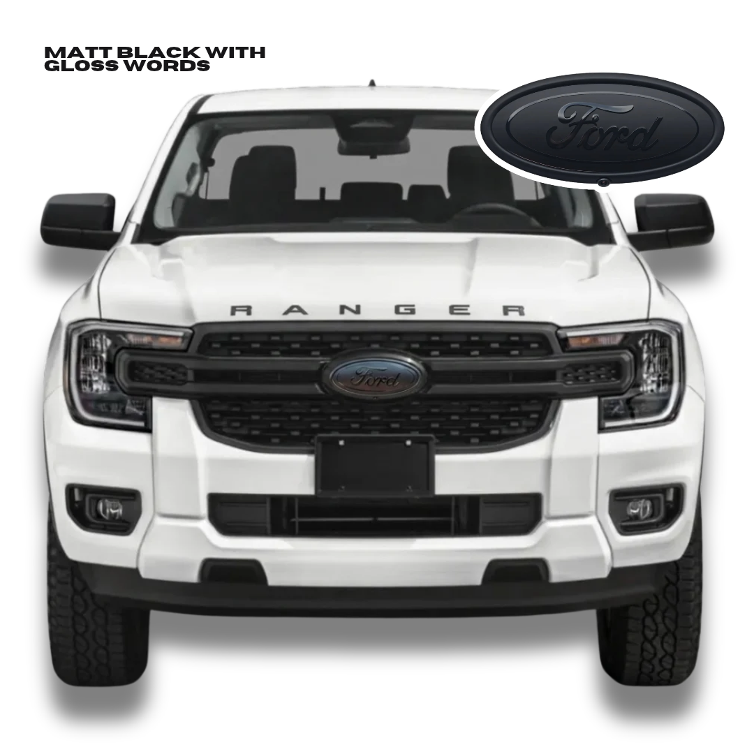 Blackout Flat Vinyl Overlay (Gloss / Matte) | Ford Ranger Next-Gen (2022-2025)