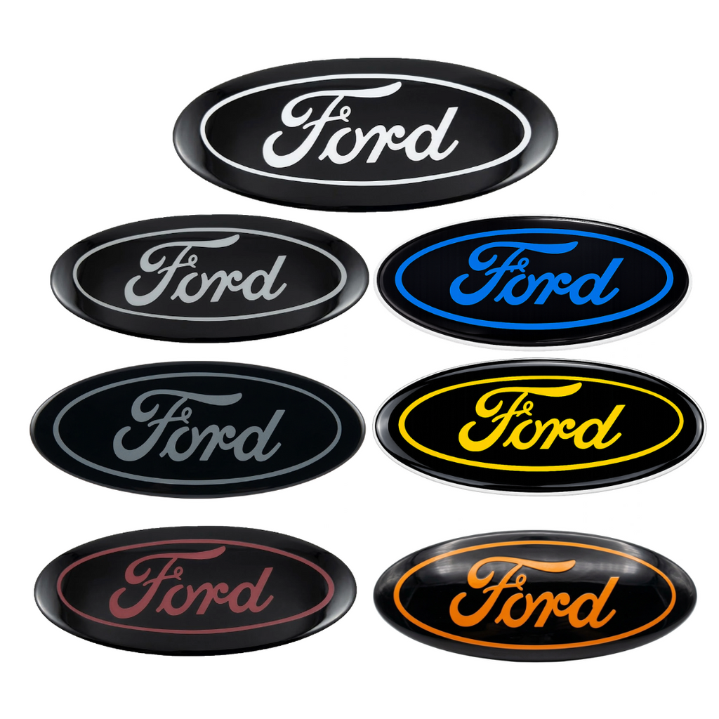 3D Badge Sticker Overlays - Ford Ranger Next Gen (2022-2026) Raised Decal