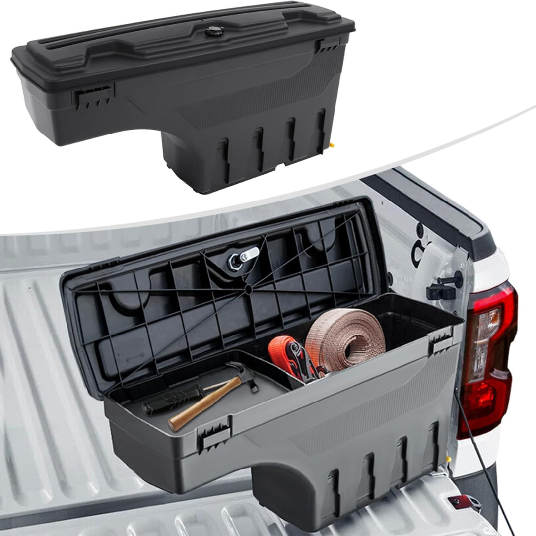 Ford Ranger Rear Tub Swing-Out Tool Box - Next Gen (2022-2026) - Secure Storage