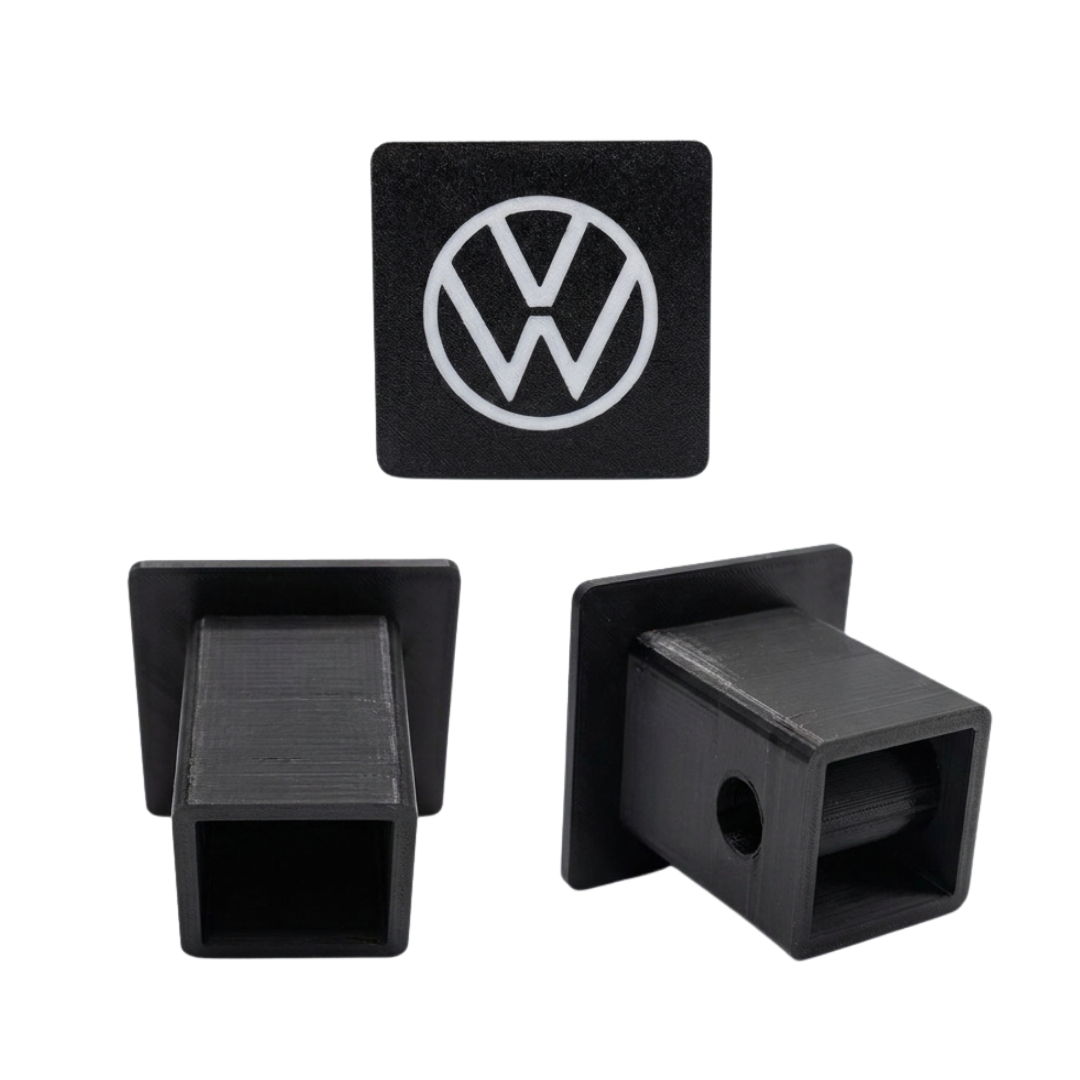 VW Amarok Towbar Receiver Cover | 3D Printed | ABS & PETG
