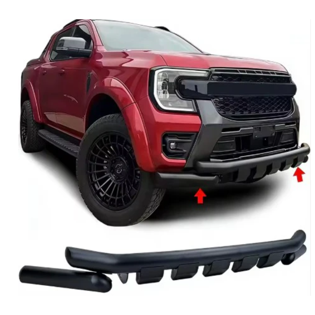 Ford Ranger Front Styling Bar Spoiler - Next Gen (2022-2026) - Black Powder Coated