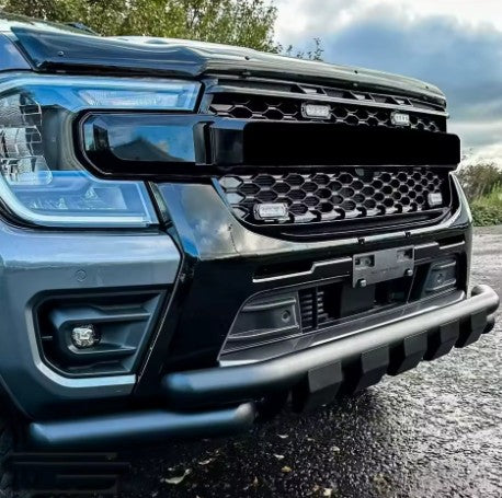 Ford Ranger Front Styling Bar Spoiler - Next Gen (2022-2026) - Black Powder Coated