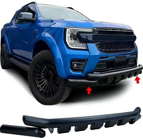 Ford Ranger Front Styling Bar Spoiler - Next Gen (2022-2026) - Black Powder Coated