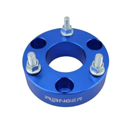 Ford Ranger Front Strut Spacer Lift Kit – Next Gen (2022-2026) – 38mm Blue Forged Aluminum