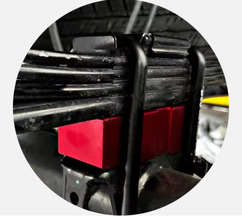 Ford Ranger 2Inch Rear Block Lift Kit – Next Gen (2022-2026) – Red Anodized