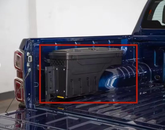 Ford Ranger Rear Tub Swing-Out Tool Box - Next Gen (2022-2026) - Secure Storage