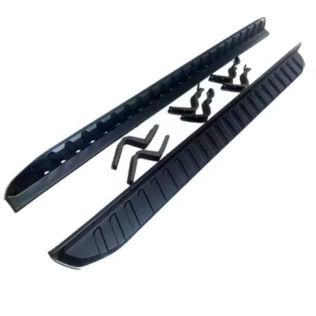 Ford Ranger Steel Side Steps - Next Gen (2022-2026) Double Cab - Black