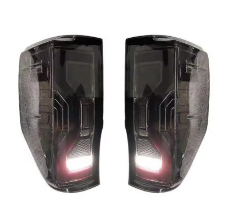 Ford Ranger "Next-Gen" Style LED Tail Lights (2012-2021) – Smoked Finish