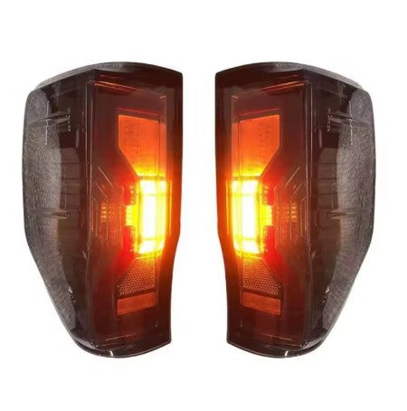 Ford Ranger "Next-Gen" Style LED Tail Lights (2012-2021) – Smoked Finish