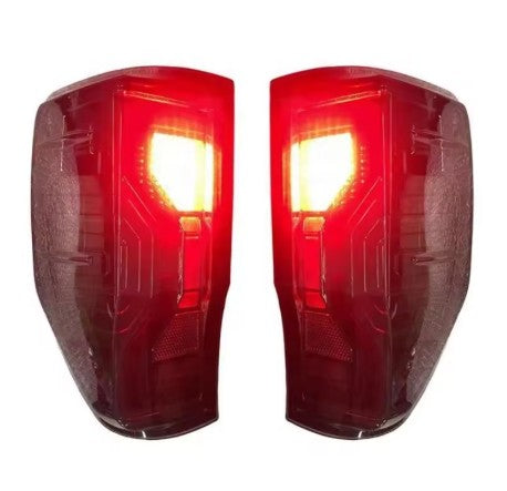 Ford Ranger "Next-Gen" Style LED Tail Lights (2012-2021) – Smoked Finish