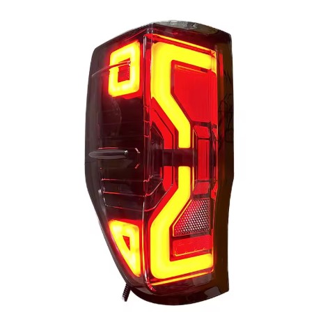 Ford Ranger "Next-Gen" Style LED Tail Lights (2012-2021) – Smoked Finish