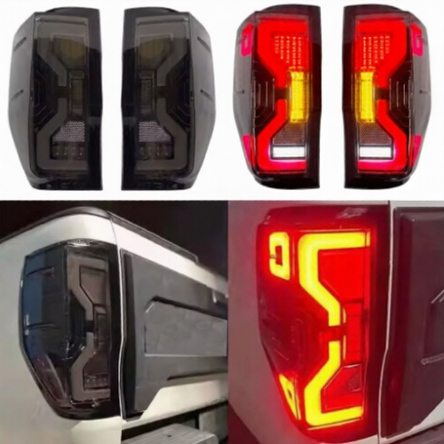 Ford Ranger "Next-Gen" Style LED Tail Lights (2012-2021) – Smoked Finish