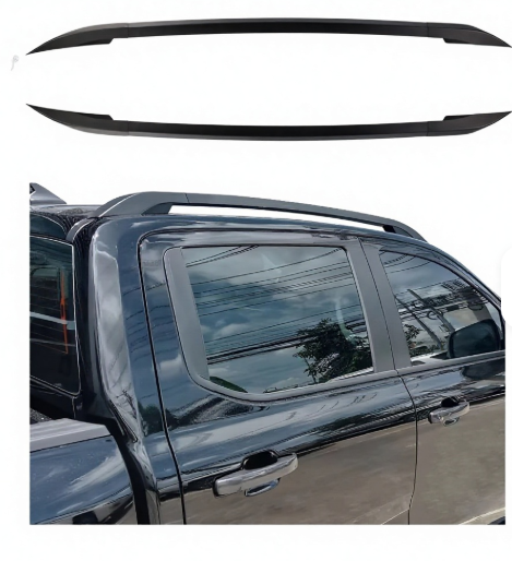 Ford Ranger Next-Gen T9 Decorative Roof Rack Kit (2023-2025) – Stick-On Double Sided Tape BLACK