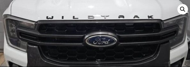 Next-Gen Ford Ranger Wildtrak Bonnet Badge | Premium 3D Printed