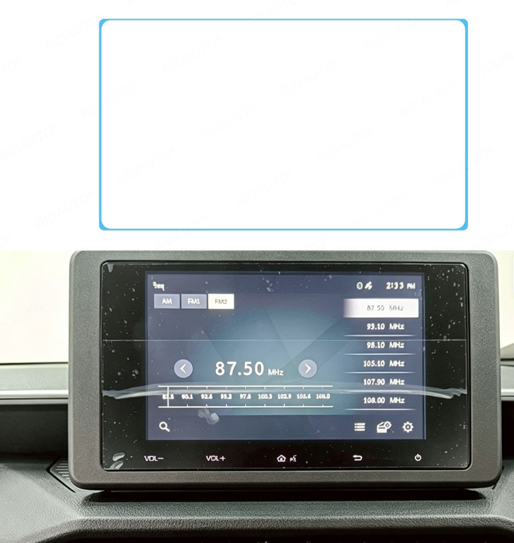 Toyota Hilux Infotainment Screen Protector – Tempered Glass HD Clear (10.25" / 12.3")