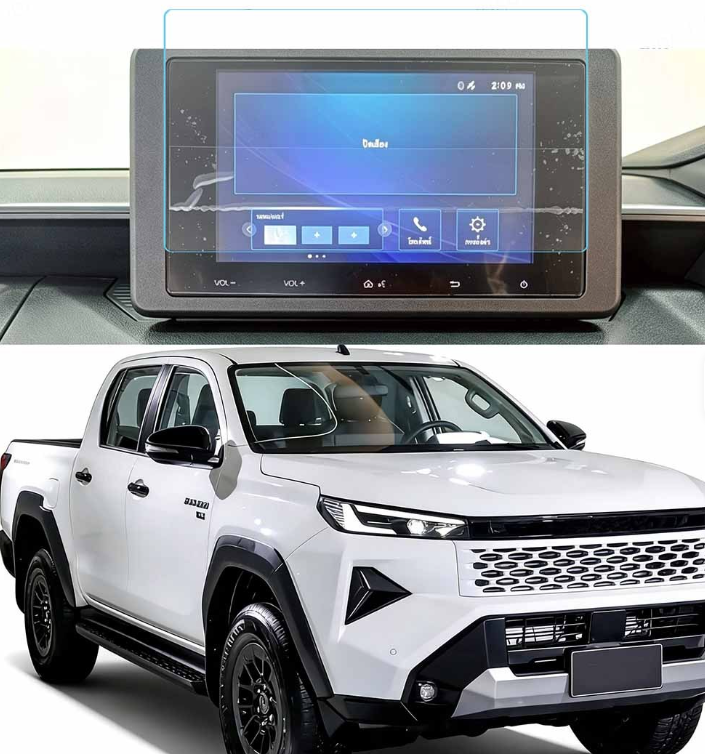 Toyota Hilux Infotainment Screen Protector – Tempered Glass HD Clear (10.25" / 12.3")