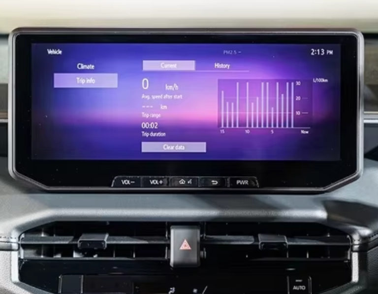 Toyota Hilux Infotainment Screen Protector – Tempered Glass HD Clear (10.25" / 12.3")