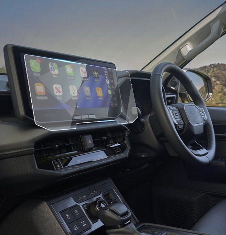 Toyota Hilux Infotainment Screen Protector – Tempered Glass HD Clear (10.25" / 12.3")