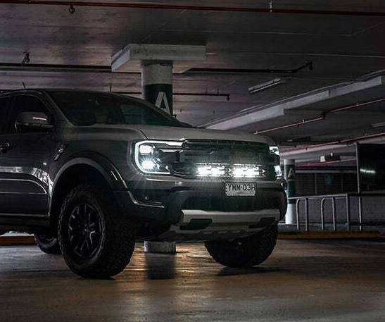 Hidden Bumper/Grille Light Mounting Brackets for LED Bars & Spotlights