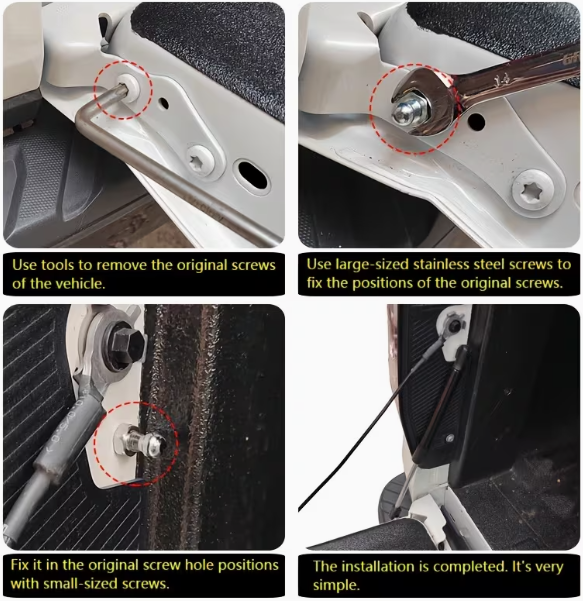 Ranger Easy-Down Tailgate Damper Kit