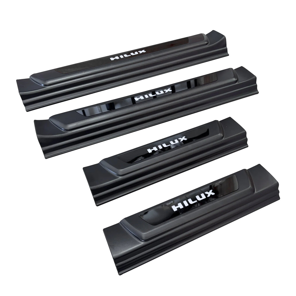 Door Sill Scuff Plates for Toyota Hilux & Travo (2016–Current) | 4-Piece Set