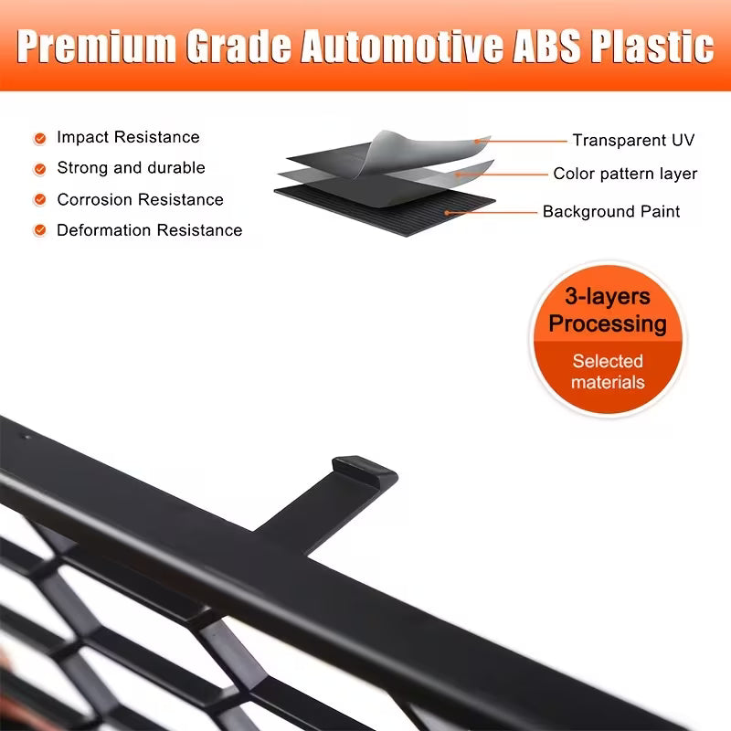 Lower Bumper Mesh Grill | Next-Gen Ford Ranger Trims (2023+)