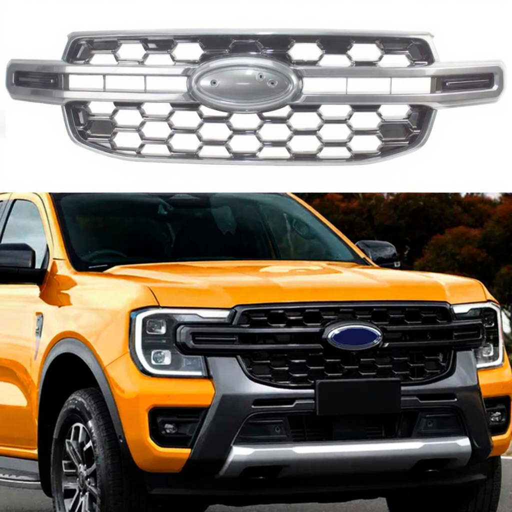 Next Gen Wildtrack Style Grille without LED (Gloss Black)