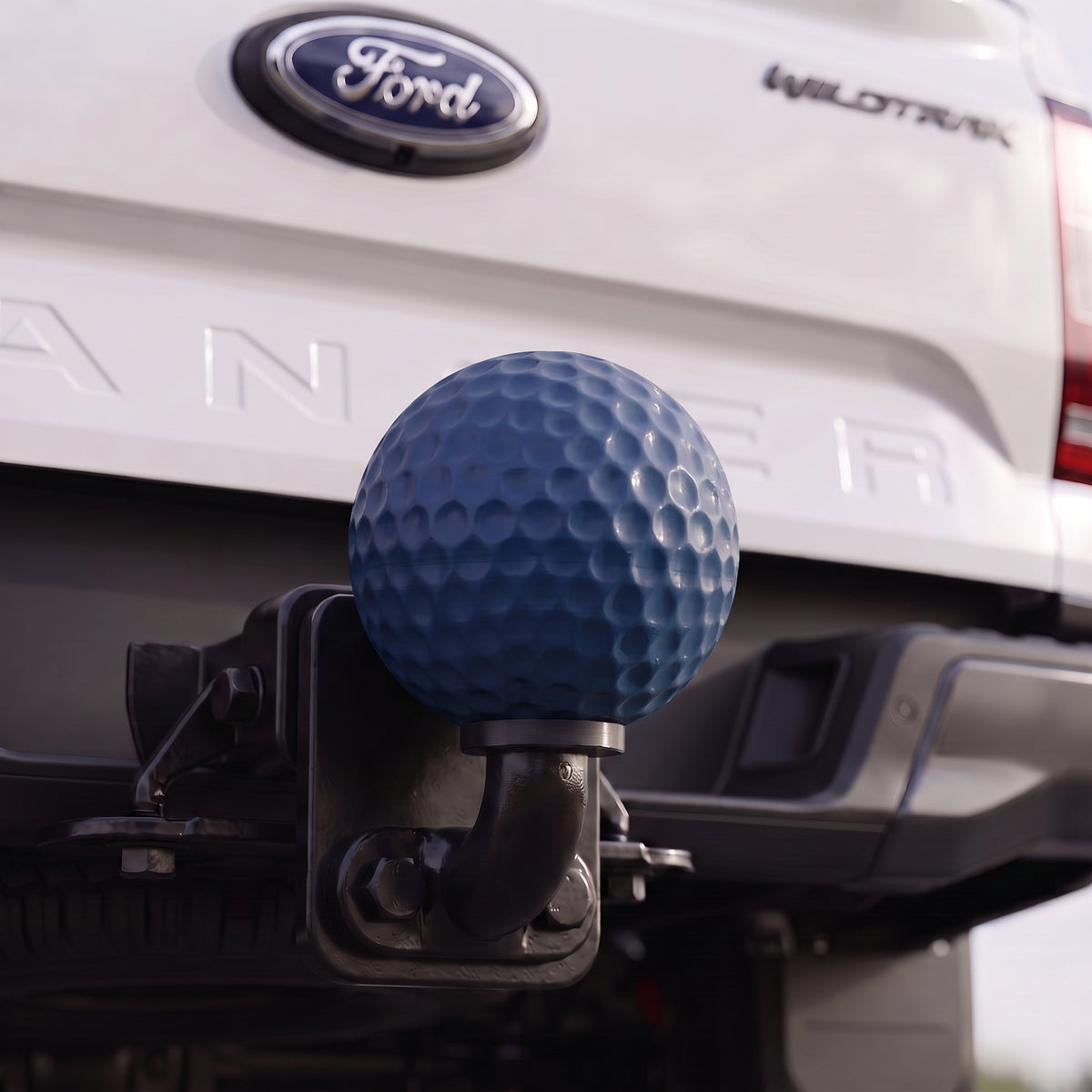 Towbar Ball Cover – Golf Ball 3D Printed PETG | Standard Tow Ball Fit