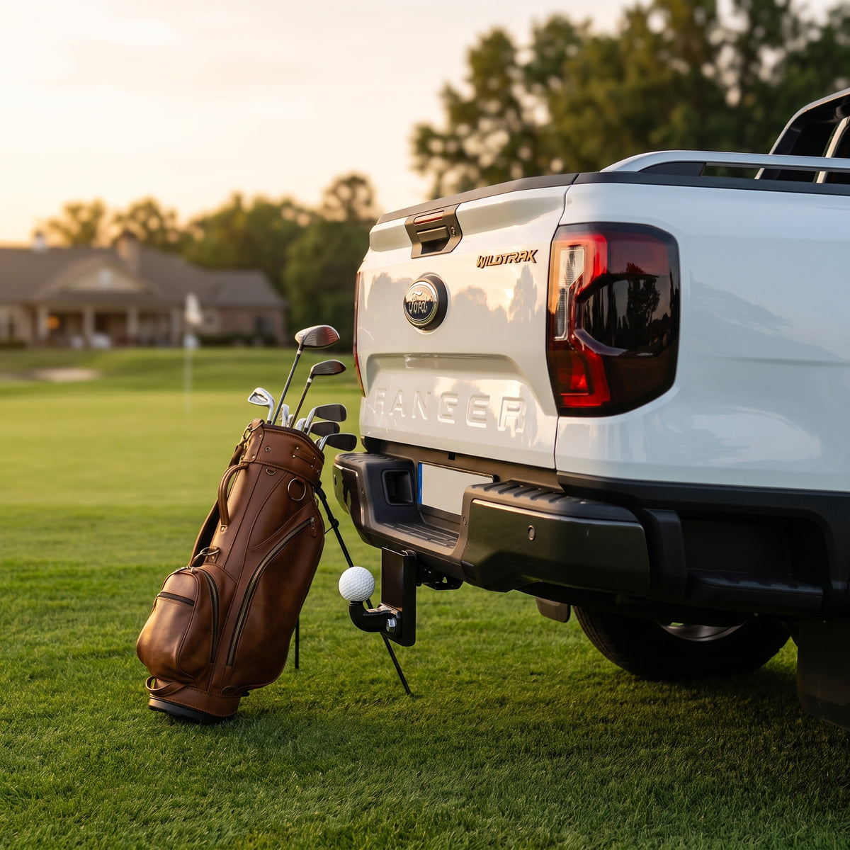 Towbar Ball Cover – Golf Ball 3D Printed PETG | Standard Tow Ball Fit