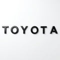 Toyota Hilux Travo 2026 | Tailgate TOYOTA Lettering | Gloss Black