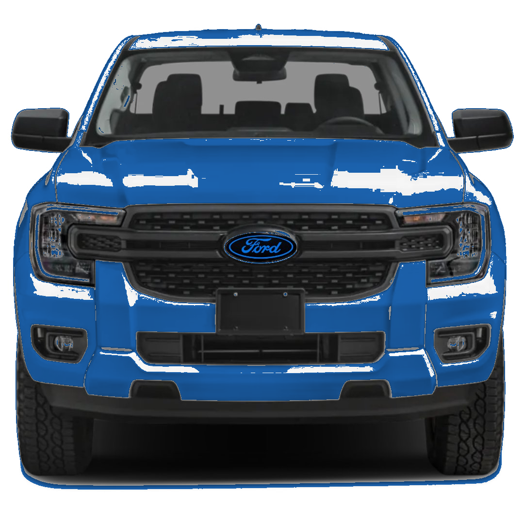 Ford Ranger 3D Badge Sticker Overlays - Next Gen (2022-2025) Raised Decals